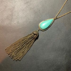 Turquoise Pendant Necklace